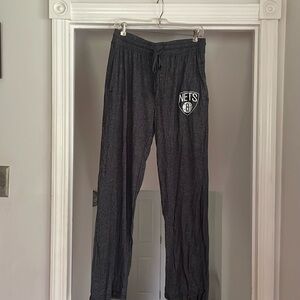 Brooklyn Nets Cotton Blend Pajama Pants